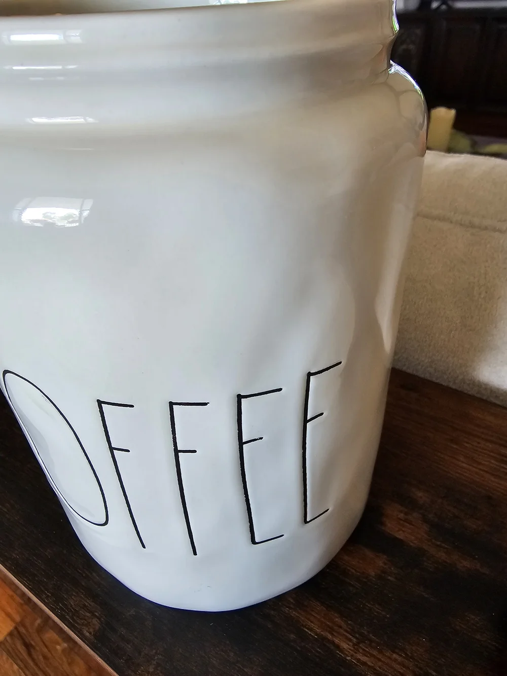 Rae Dunn Coffee Canister